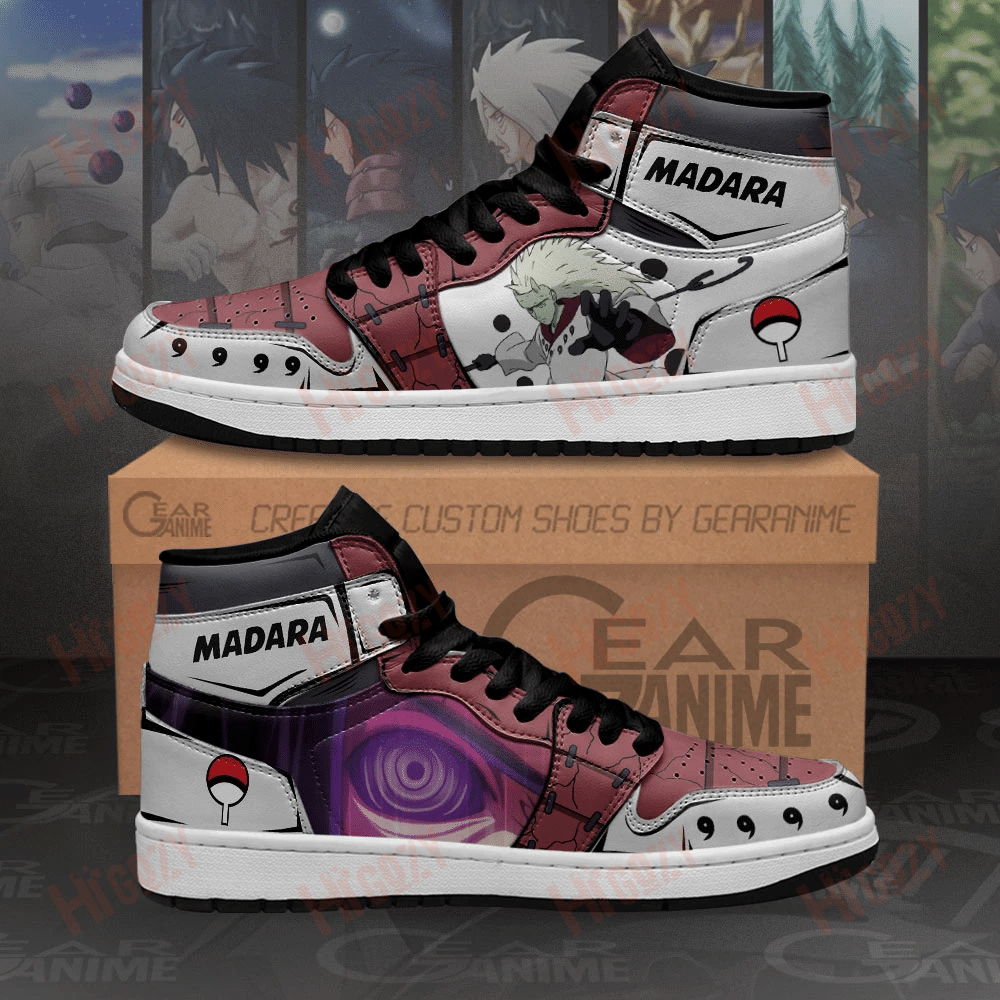 Uchiha Madara Sneakers Custom Anime Shoes For Fan