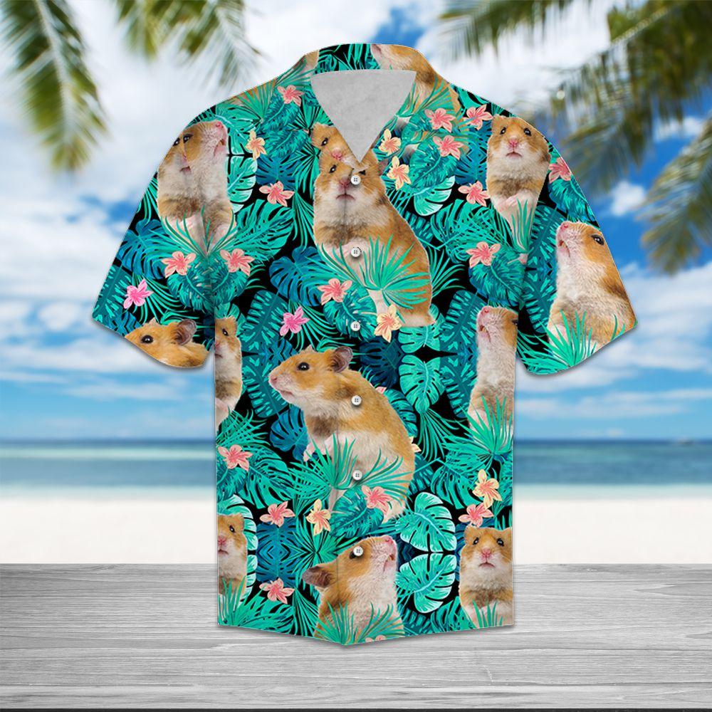 Hamster Tropical Hawaii Shirt For Men Women Adult Ha73803