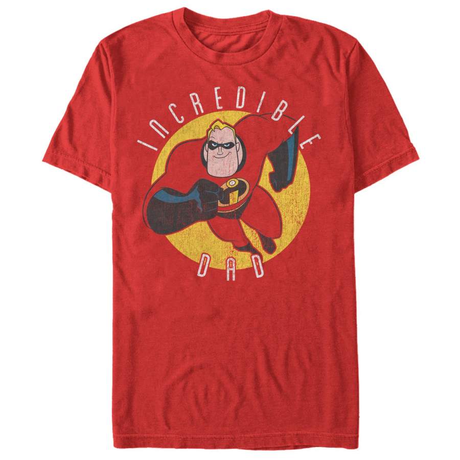 The Incredibles Men’s Incredible Dad  T Shirt