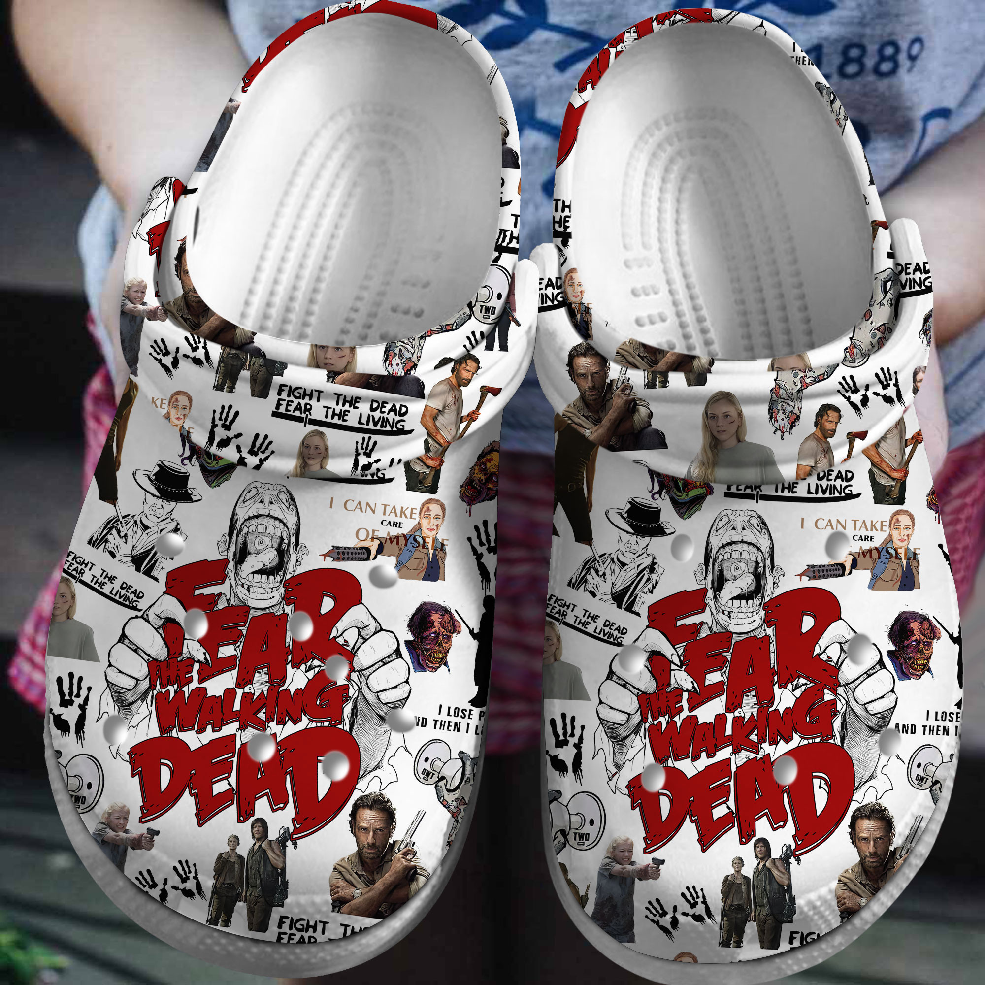 Fear The Walking Dead Crocss Clogs For Men Women And Kid R6Nzqzag