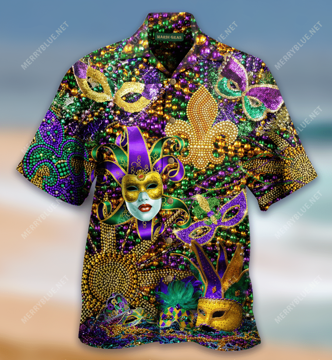 Happy Mardi Gras 16 February 2021 Unisex Hawaiian Shirt