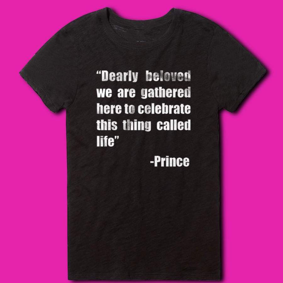 Dearly Beloved Prince Women’S T Shirt