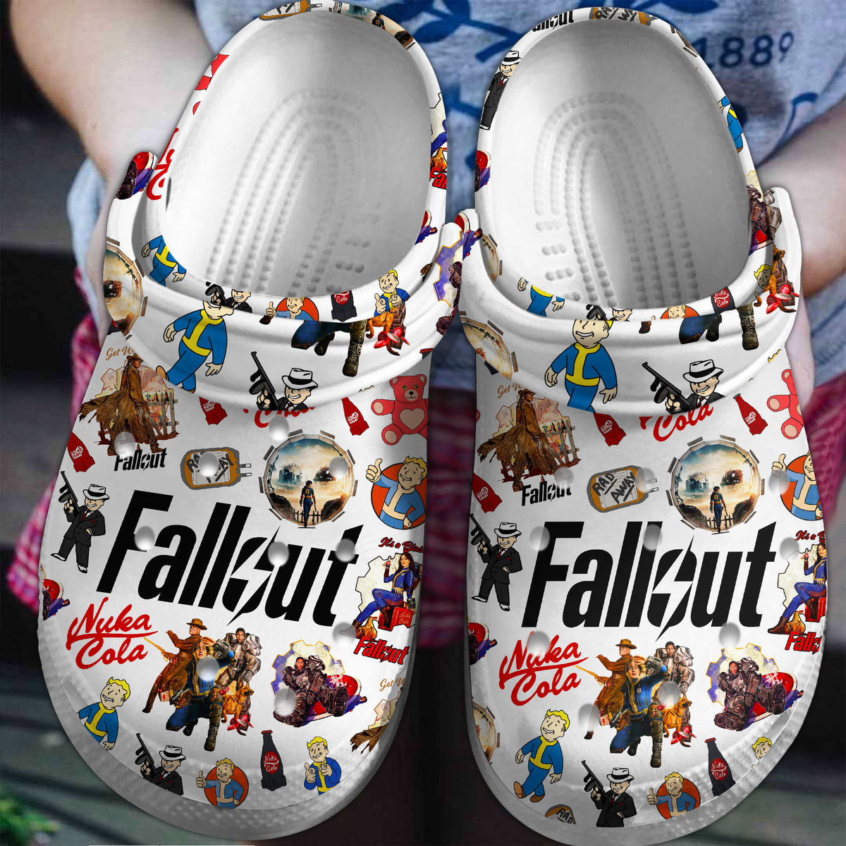 Fallout Crocss Clogs For Men Women And Kid A8Bux7R9