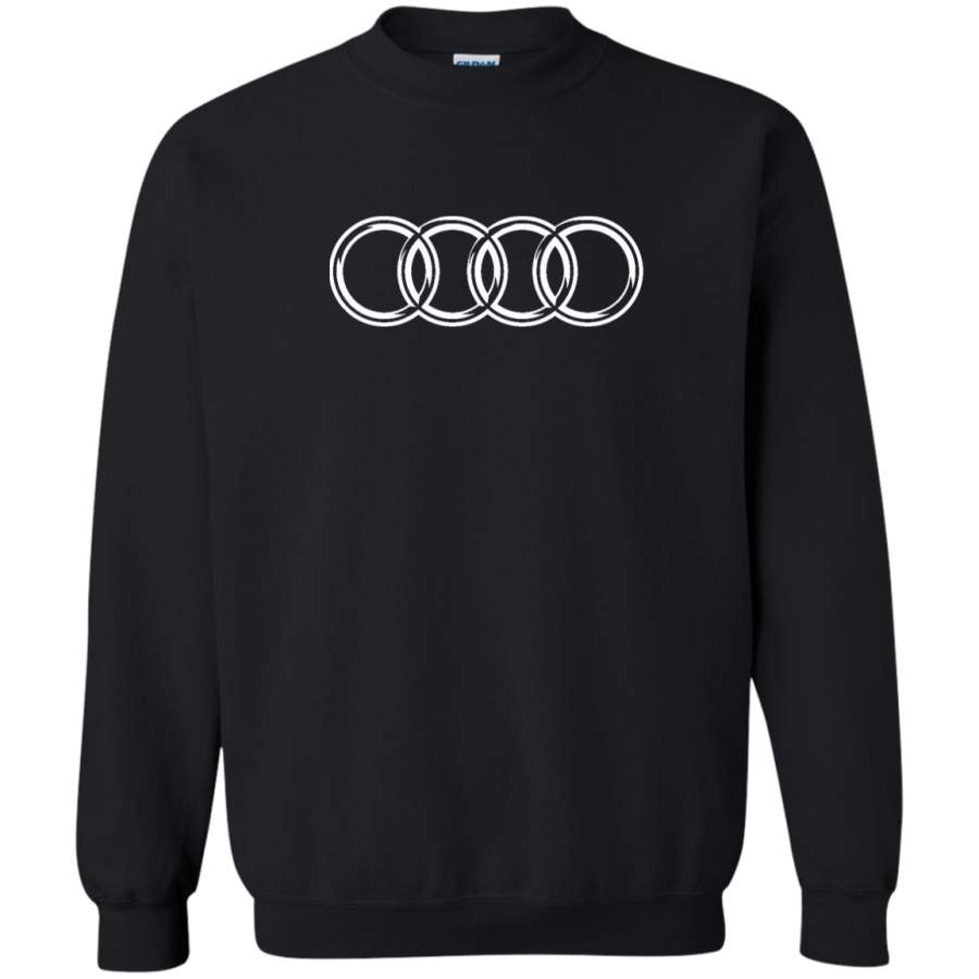 AGR Audi Rings Crewneck Pullover Sweatshirt