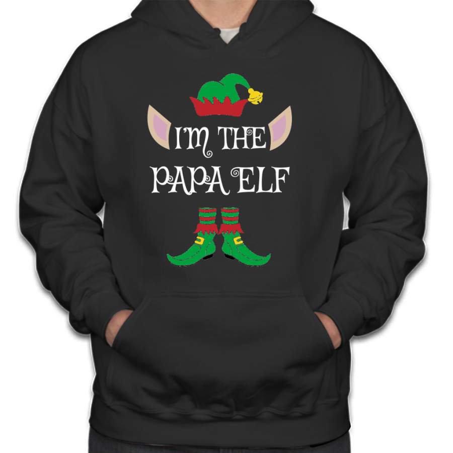 I’m The Papa Christmas Elf Hoodie