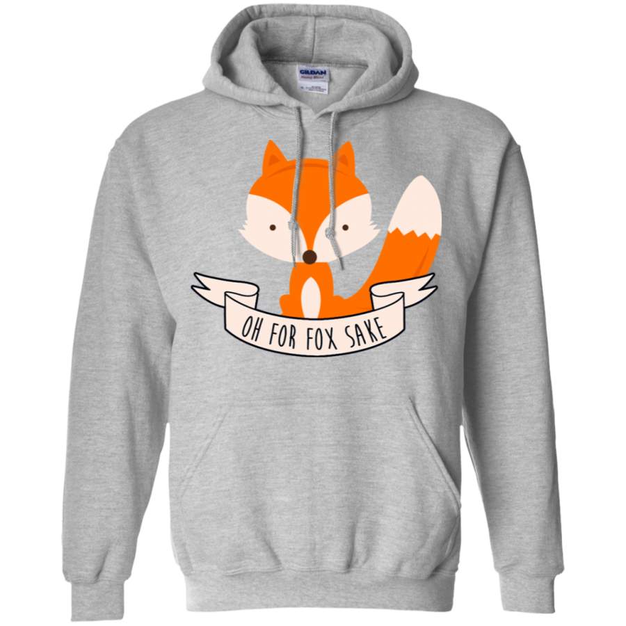 AGR Oh For Fox Sake Gildan Pullover Hoodie