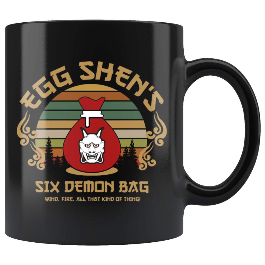 Egg Shen’s Six Demon Bag Wind Fire All That Kind Of Thing, Classic Vintage Retro Mug TL