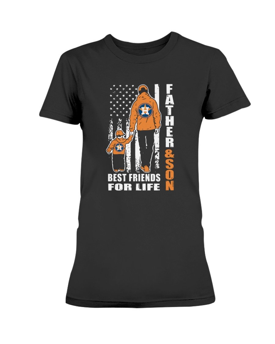 Father And Son Best Friends For Life Houston Astros T Shirt