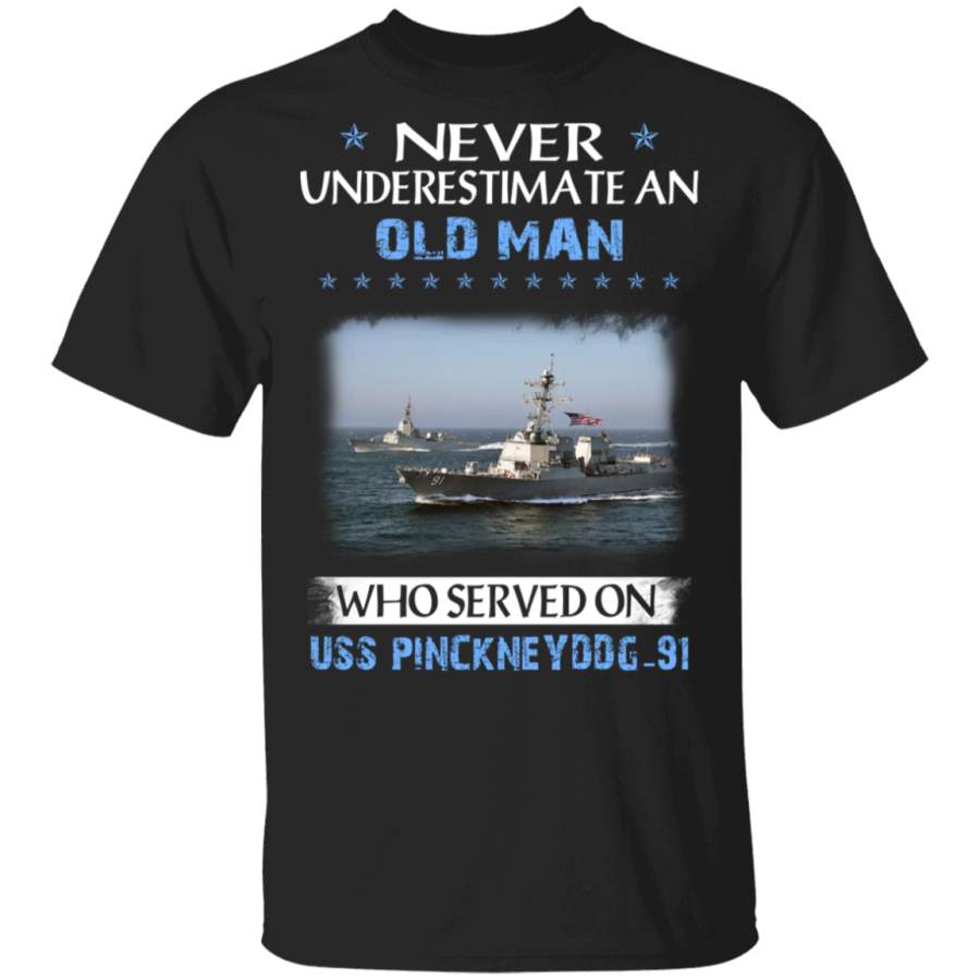 USS Pinckney DDG-91 Veterans Day Christmas Gift T-Shirt