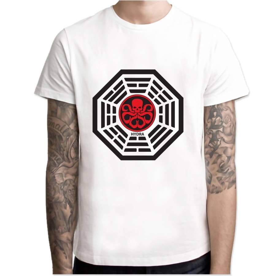 Nine-Headed Snake T-Shirt Man Personalized Custom T-Shirt For 2017 Summer Short-Sleeve Fitness T-Shirt