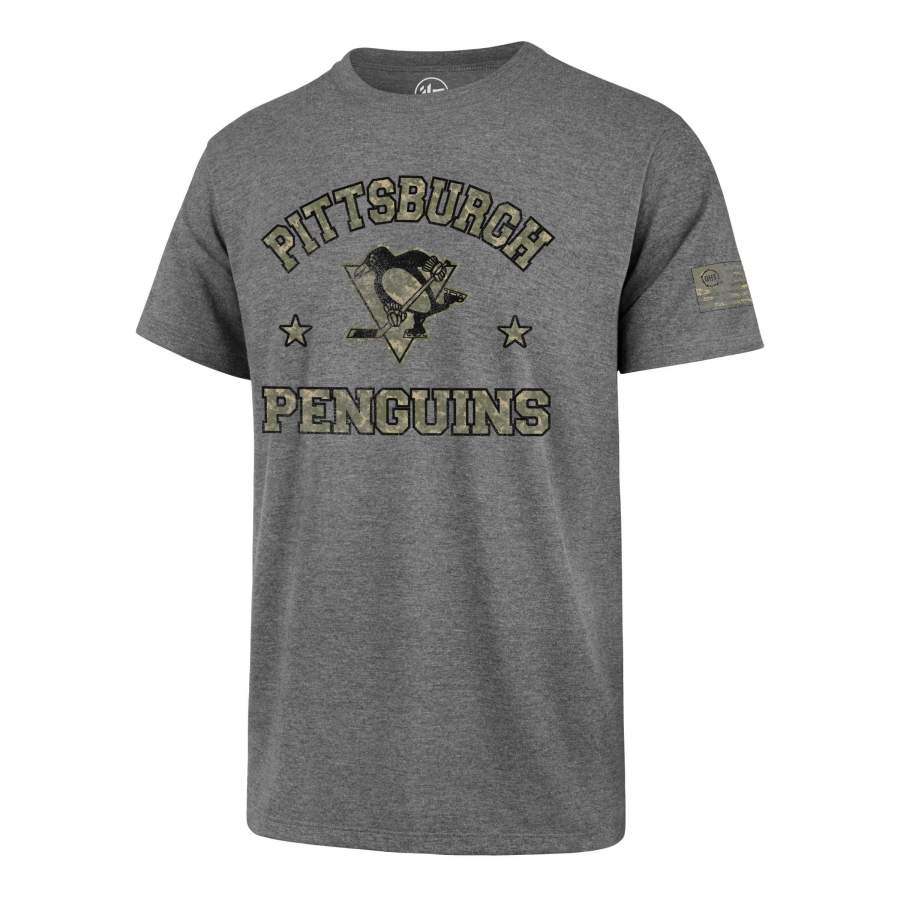 PITTSBURGH PENGUINS OHT DISTRESSED TWO PEAT ’47 CLUB TEE