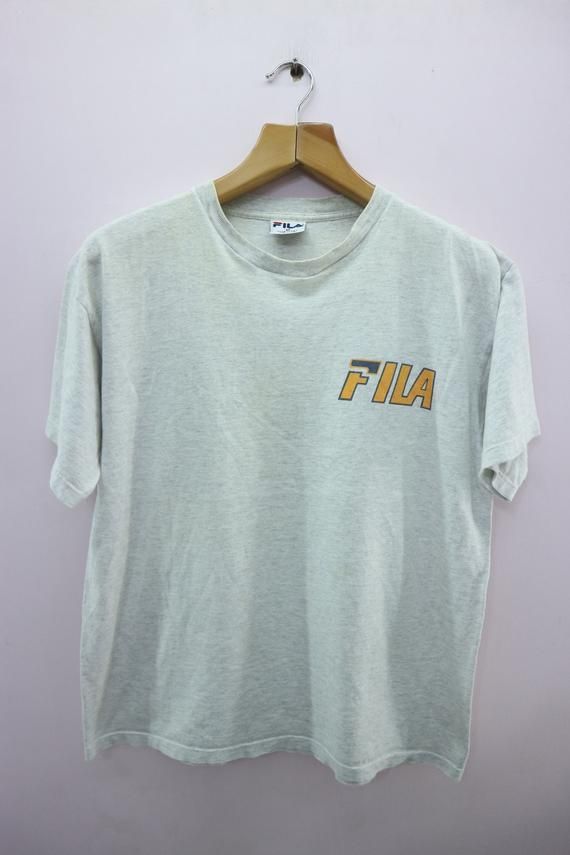 Vintage Fila Shirt Big Spell Out Sportswear Streetwear Top Shirt