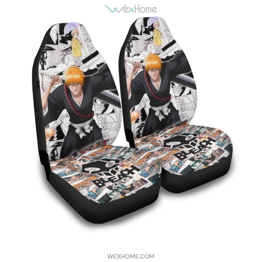 Anime Bleach Car Seat Covers Velcromag