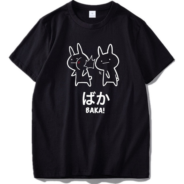 Baka Rabbit Slap Baka Harajuku T-shirt