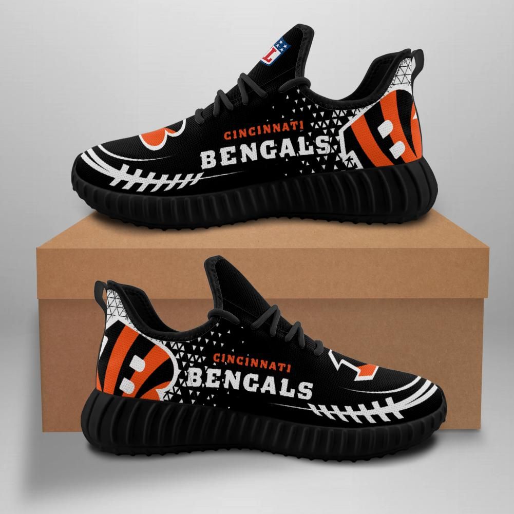 Cincinnati Bengals Unisex Sneakers New Sneakers Custom Shoes Football Yeezy Boost