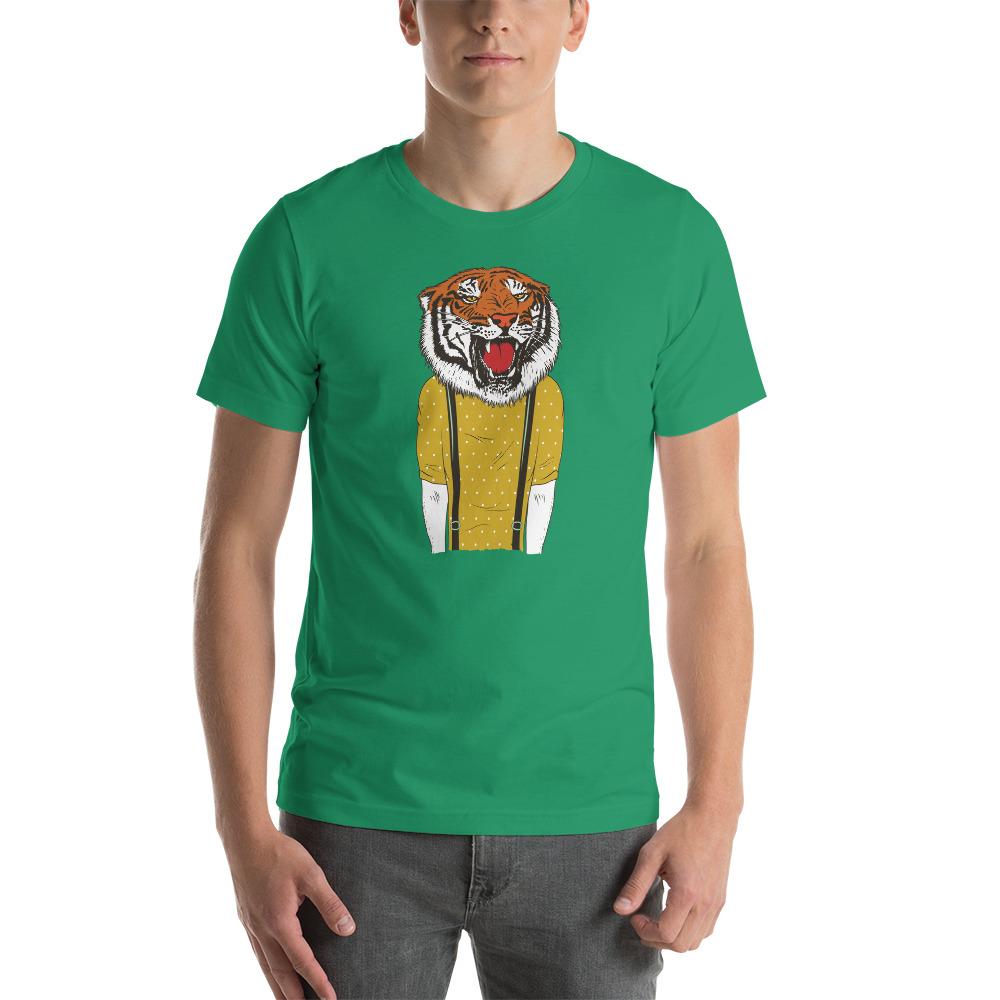 Tiger Human Short-Sleeve Unisex T-Shirt