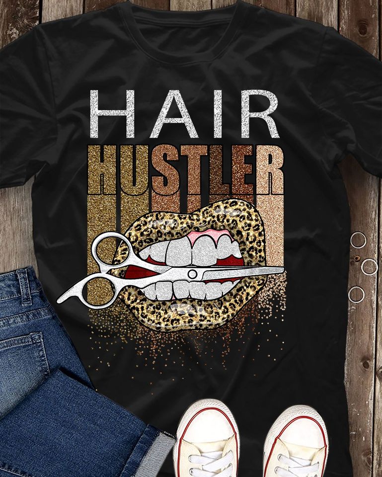 Hair Hustler Brown Queen Gift Standard/Premium T-Shirt