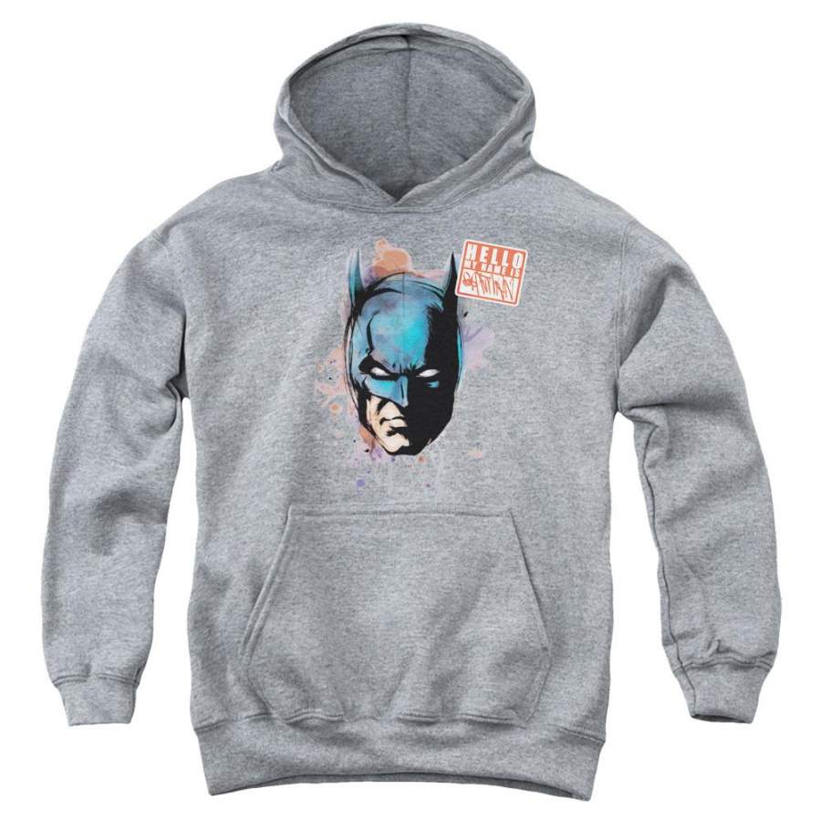 Batman – Hello Youth Pull Over Hoodie