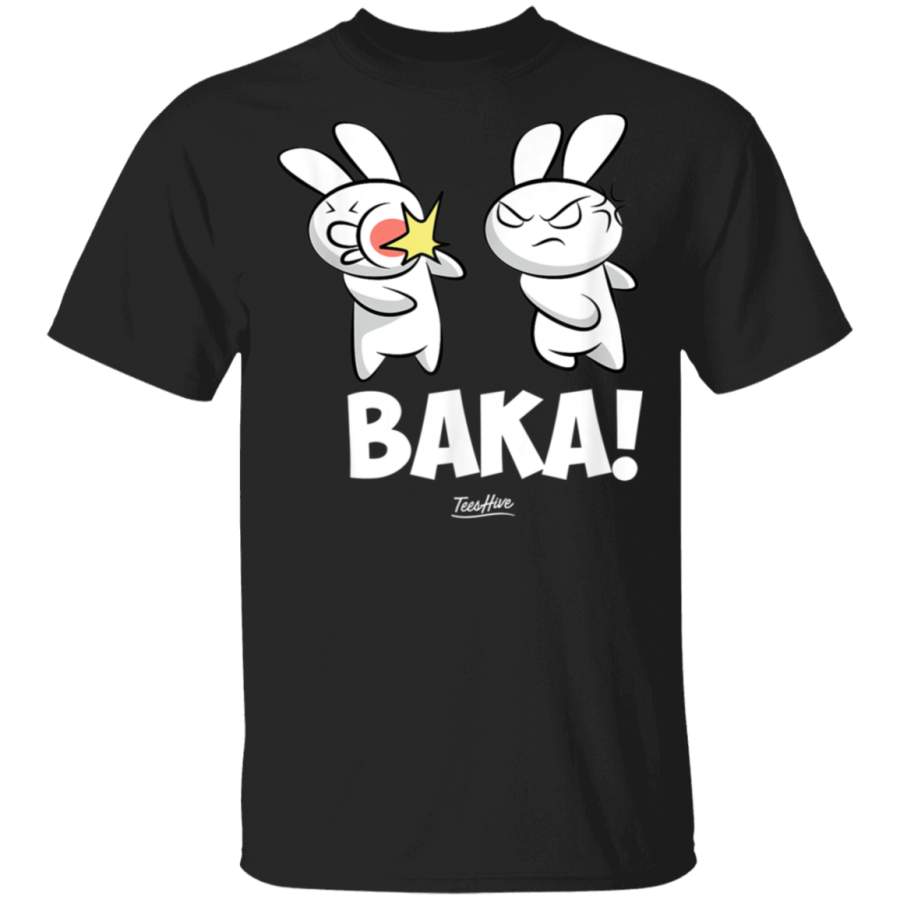 Funny Anime Baka Rabbit Baka Japanese Anime Lover T-Shirt