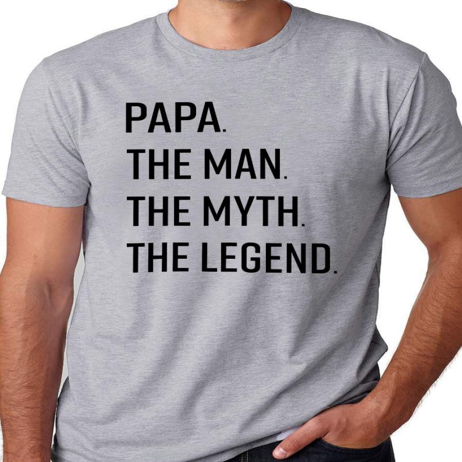 Personalized Papa The Legend Shirt, Custom Papa The Legend Shirt