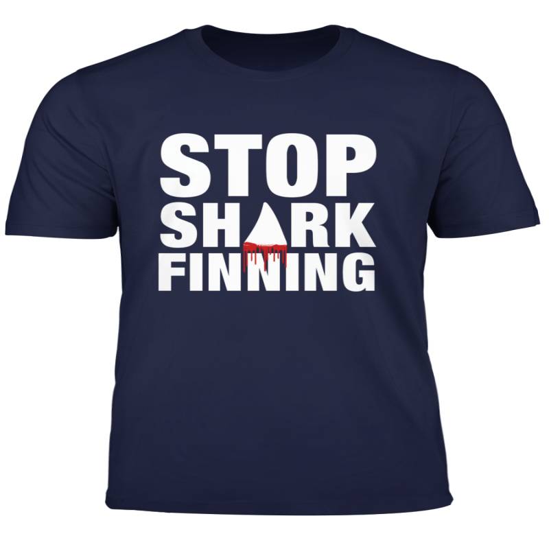 Stop Shark Finning Activism Long Sleeve T Shirt