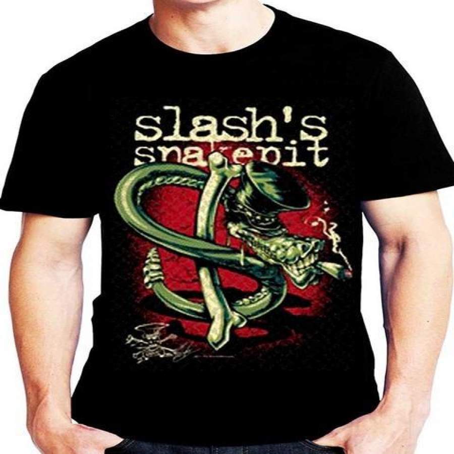 Slash’S Snakepit Cotton Men’s Funny Cool T-Shirt