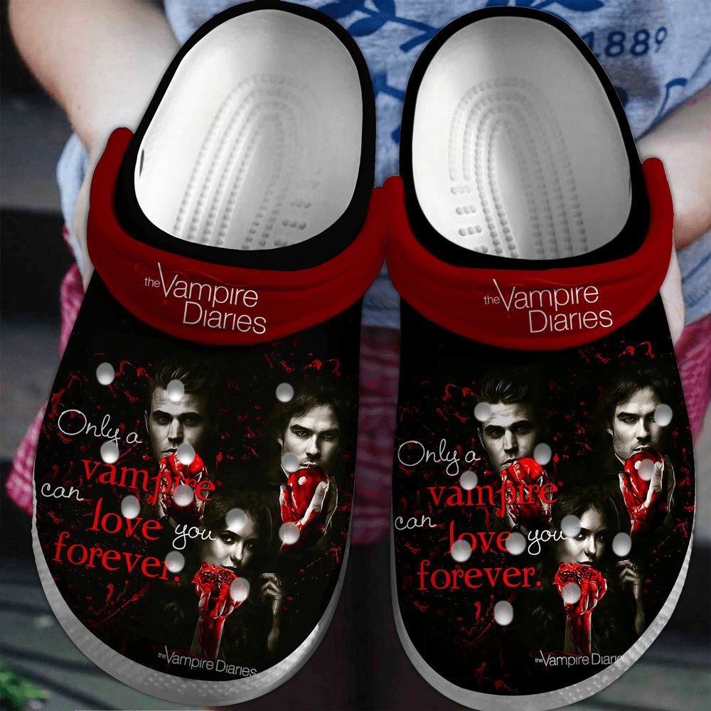The Vampire Diaries Tv Series Crocss Clogs For Men Women And Kid Lqigkhxm