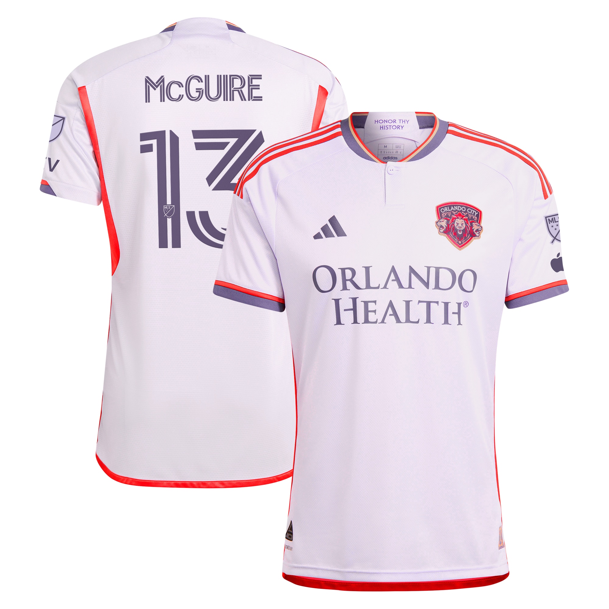 Duncan McGuire Orlando City SC 2024 Legacy Kit Authentic Player Jersey  Purple