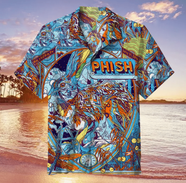 Phish Band For Man And Woman Print Short Sleeve Hawaii Shirt Ha12251