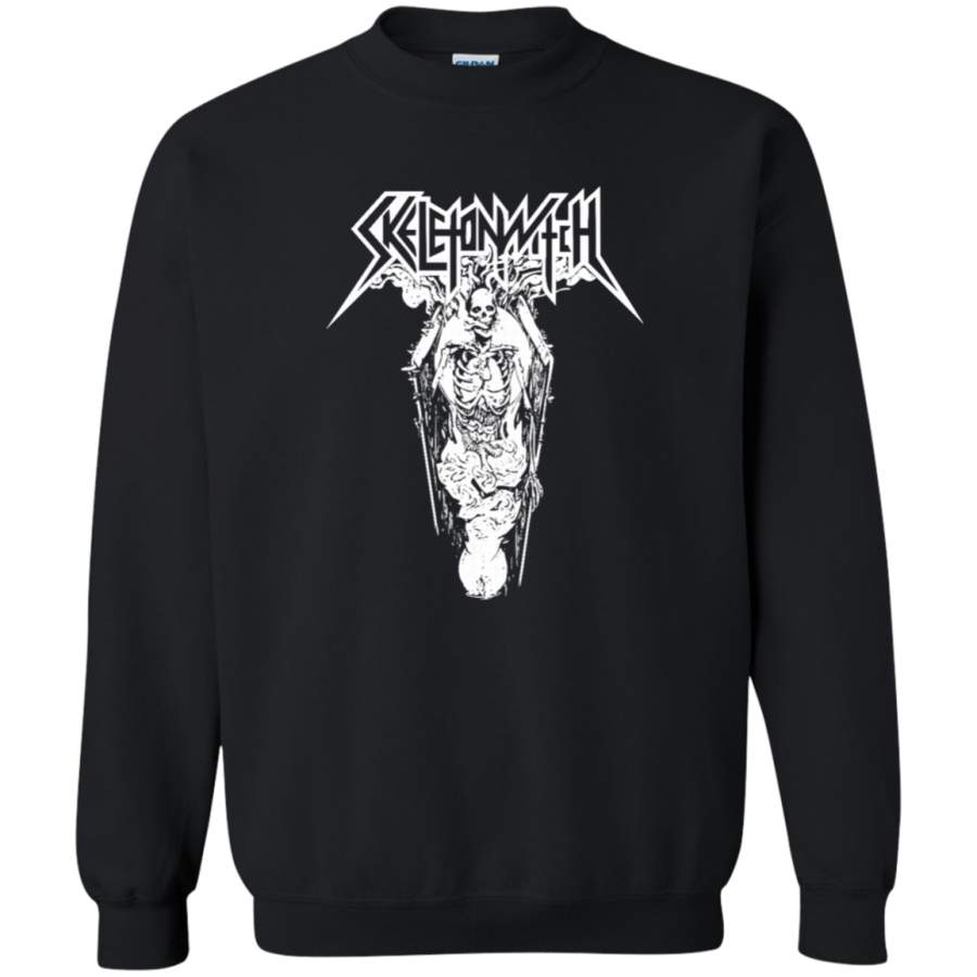 AGR skeletonwitch Crewneck Pullover Sweatshirt