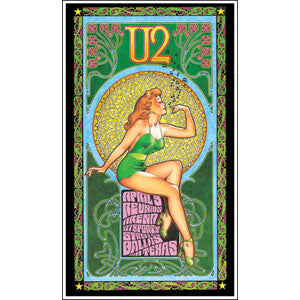 U2 Concert Promo Poster