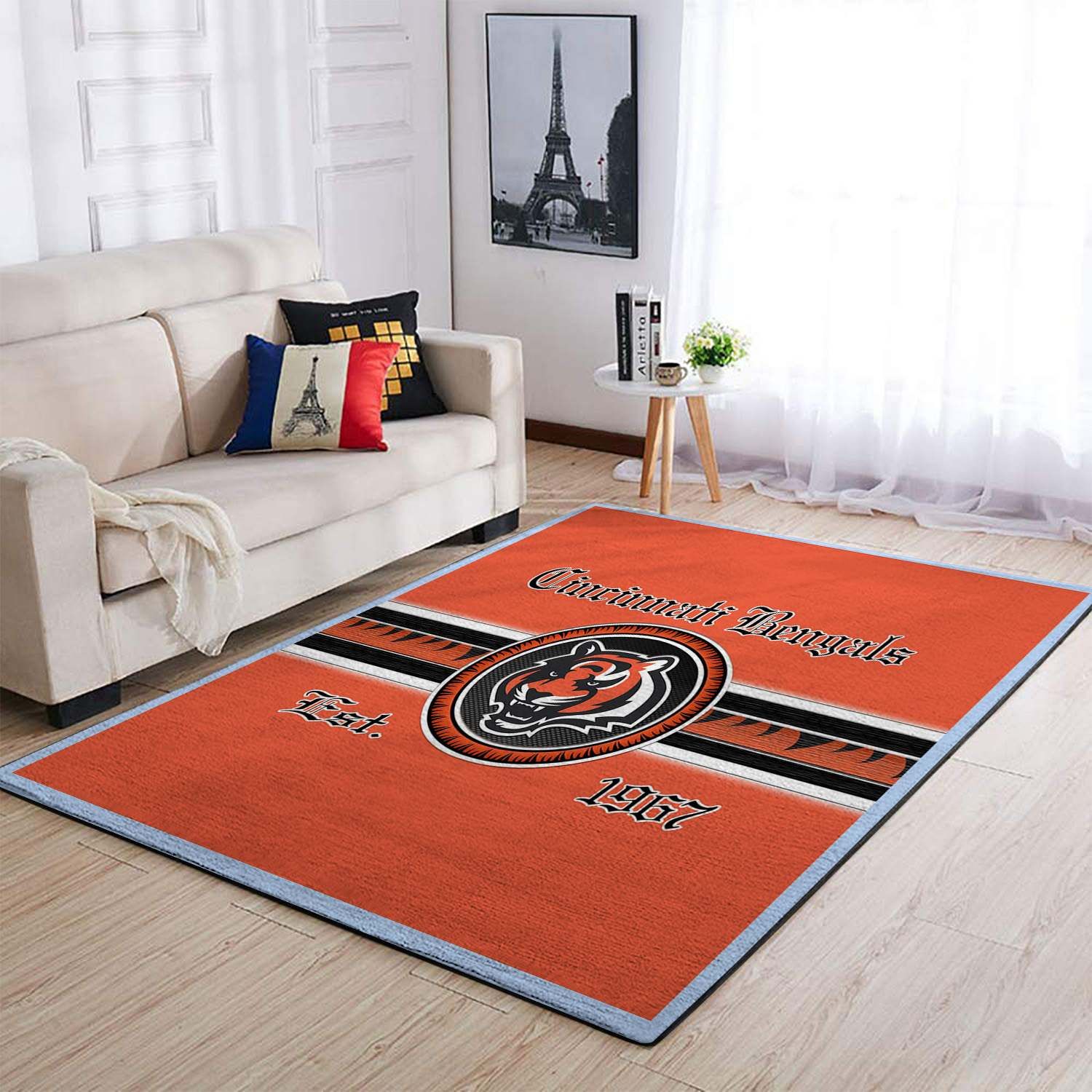 The 20 Rug Cincinnati Bengals Area Rugs Living Room Carpet SIC101208 Christmas Gift Floor Decor