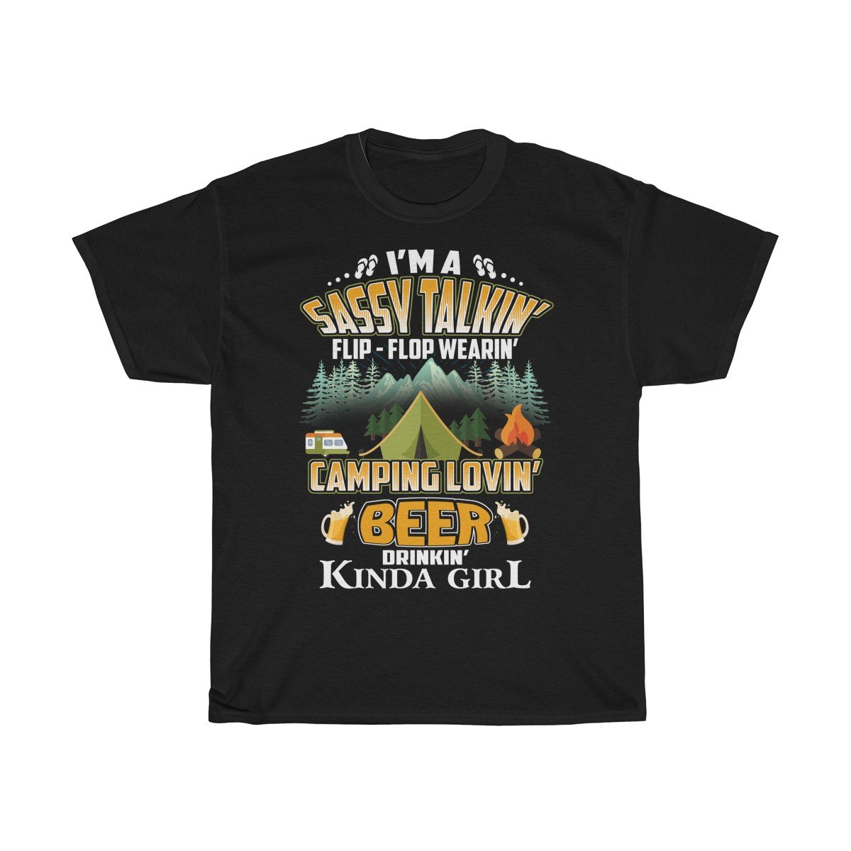 Im a sassy talking Camping loving kinda girl Tshirt