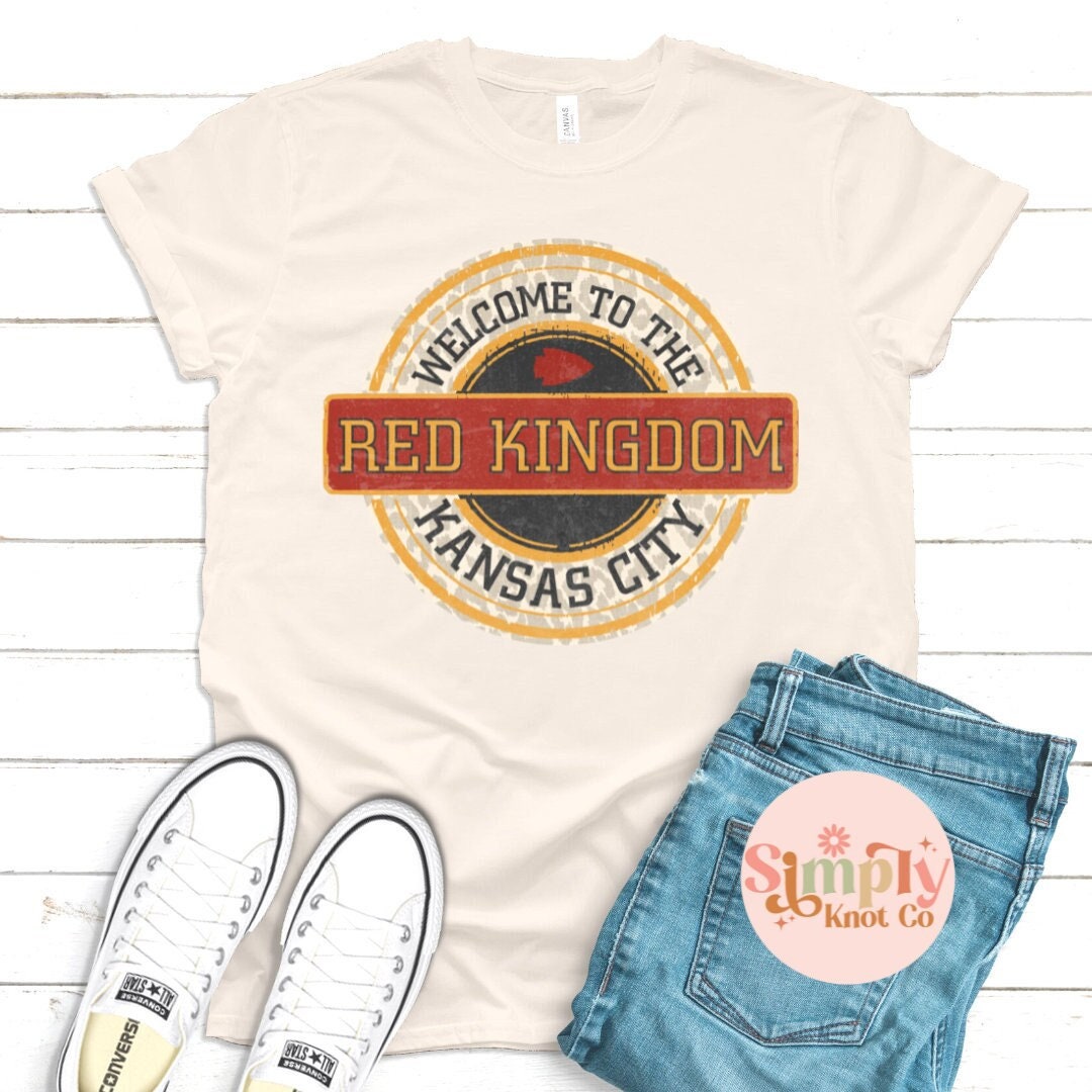 Kansas City Red Kingdom Tshirt, Kansas City Shirt, Kansas City T-Shirt, Kansas City Football Shirt, Kansas City Gift, Red Kingdom Shirt