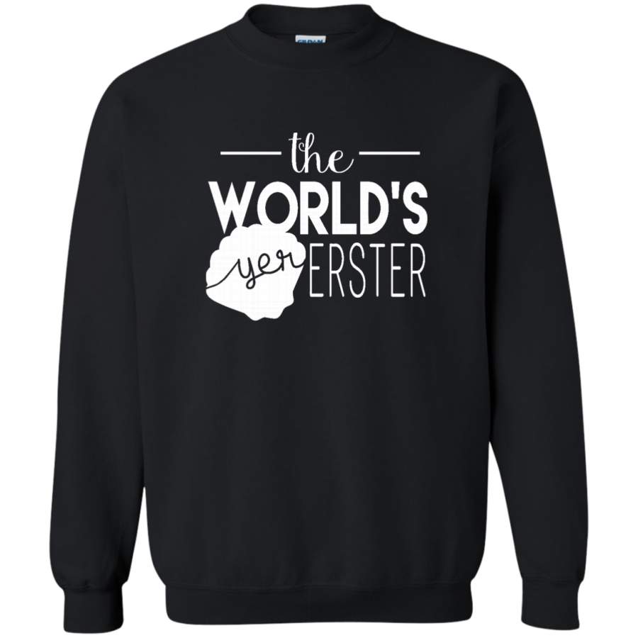 AGR The World’s Yer Erster Crewneck Pullover Sweatshirt