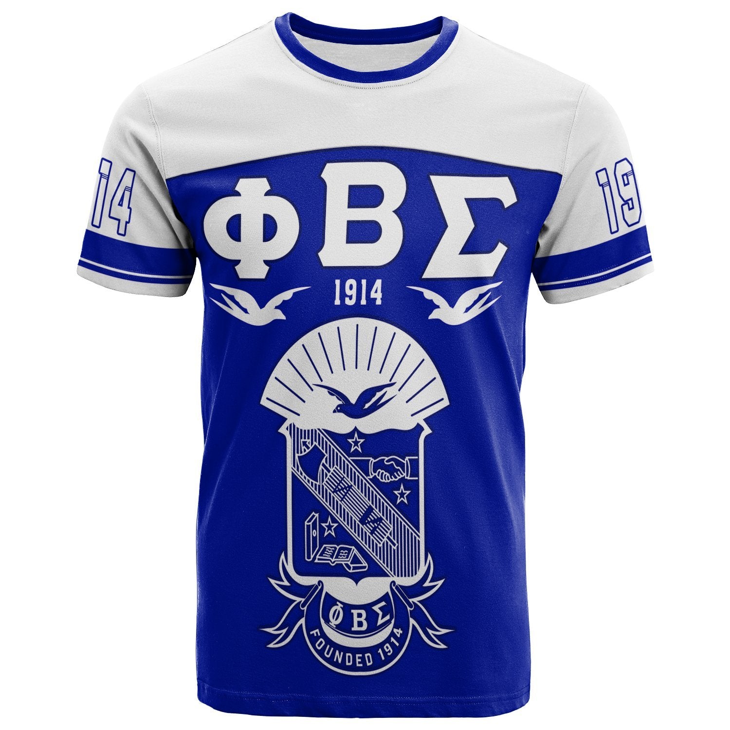 Phi Beta Sigma Impressive Blue T-Shirt Lt13