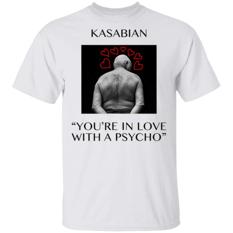 Kasabian Official Youre In Love With A Psycho  TShirt