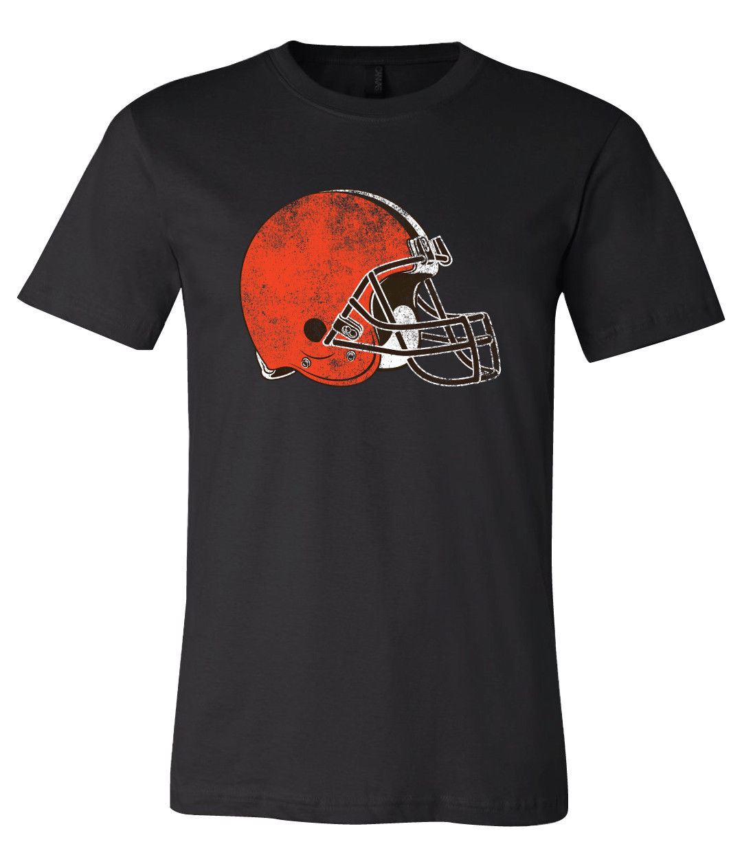 Cleveland Browns Distressed Vintage Logo  Shirt