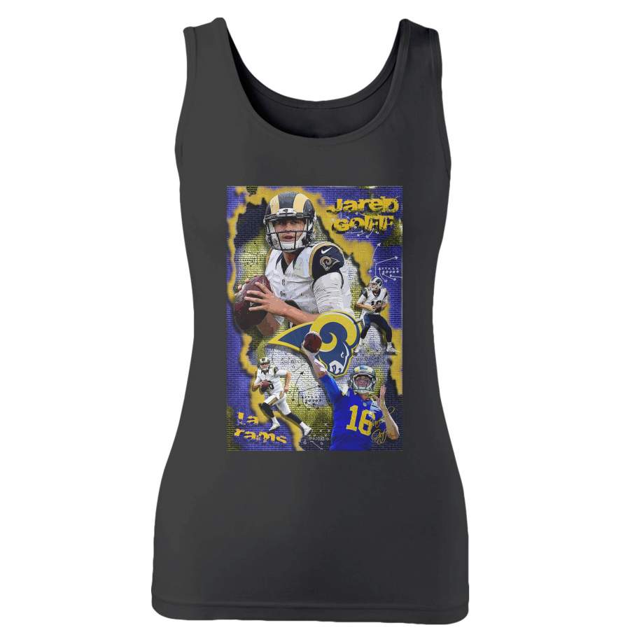 Jared Goff Poster Woman’s Tank Top