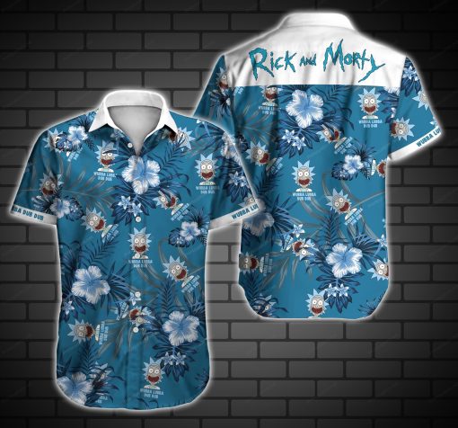 Wubba Lubba Dub Dub Hawaii Shirt- Hawaiian Shirts For Men