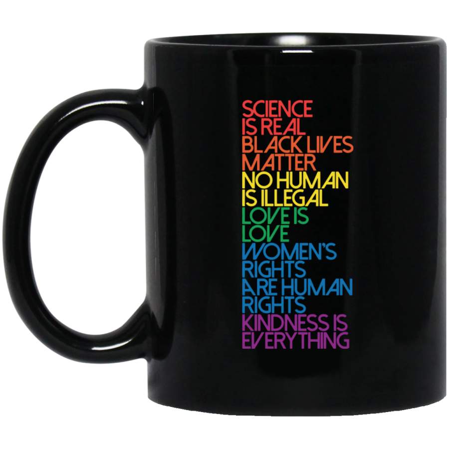 Science is Real Black Lives Matter – Mugs