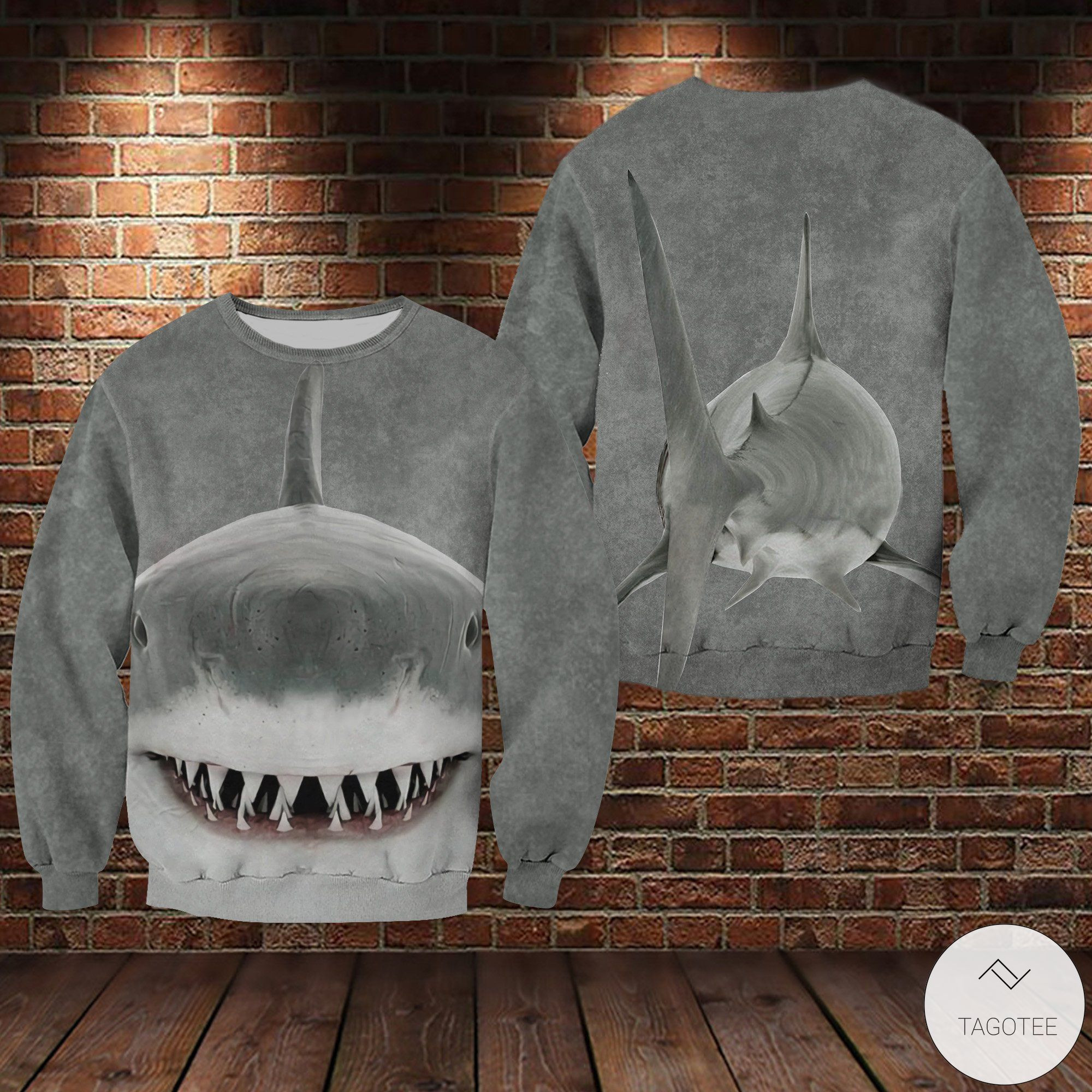 Shark Face 3D Hoodies, Sweatshirt