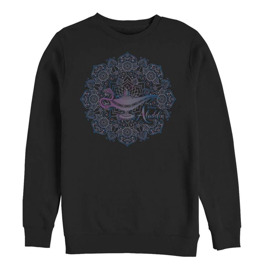 Aladdin Men’s Magical Lamp Mandala Symbol Sweatshirt