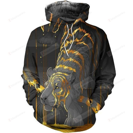 Beautiful Tiger 3D All Over Print Hoodie, Zip-Up Hoodie