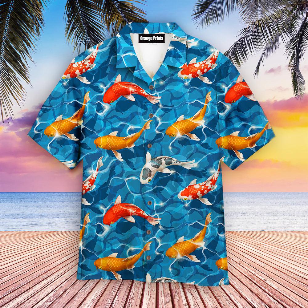 Koi Fish Wave Water Hawaii Shirt For Men Women Ha16466