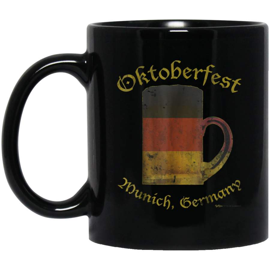 Vintage Oktoberfest Munich, Germany Flag Drinking Coffee Mug