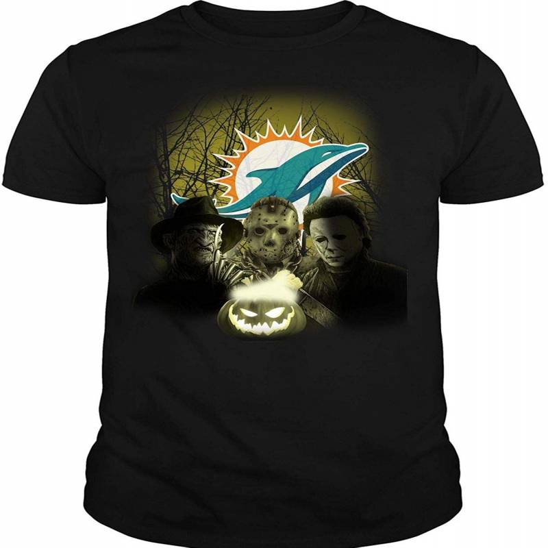 Horror Movies T Shirt, Miami Dolphins T Shirt