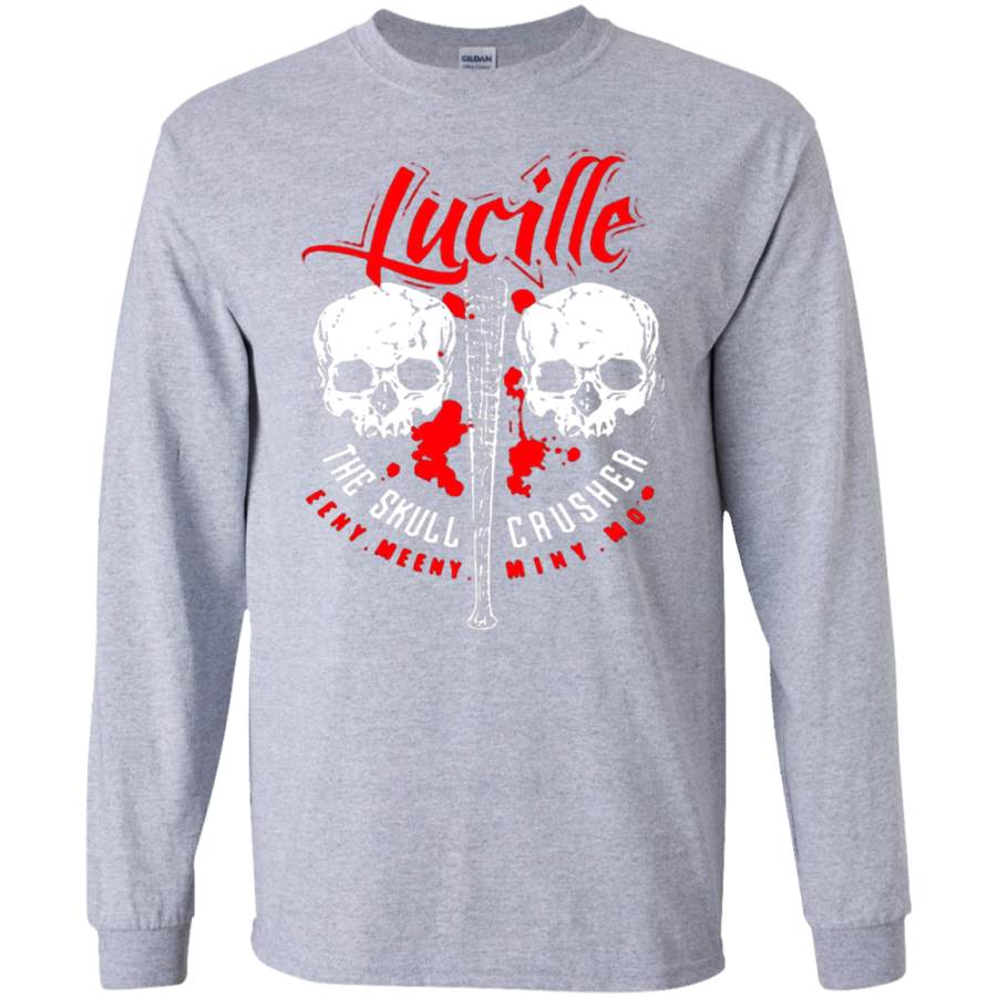 AGR Lucille Skull Crusher T-Shirt Walking The Dead SWEATSHIRT