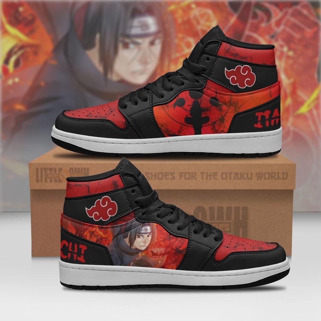 Sasuke Uchiha Sneakers Custom Naruto Anime Shoes – Katheri Store
