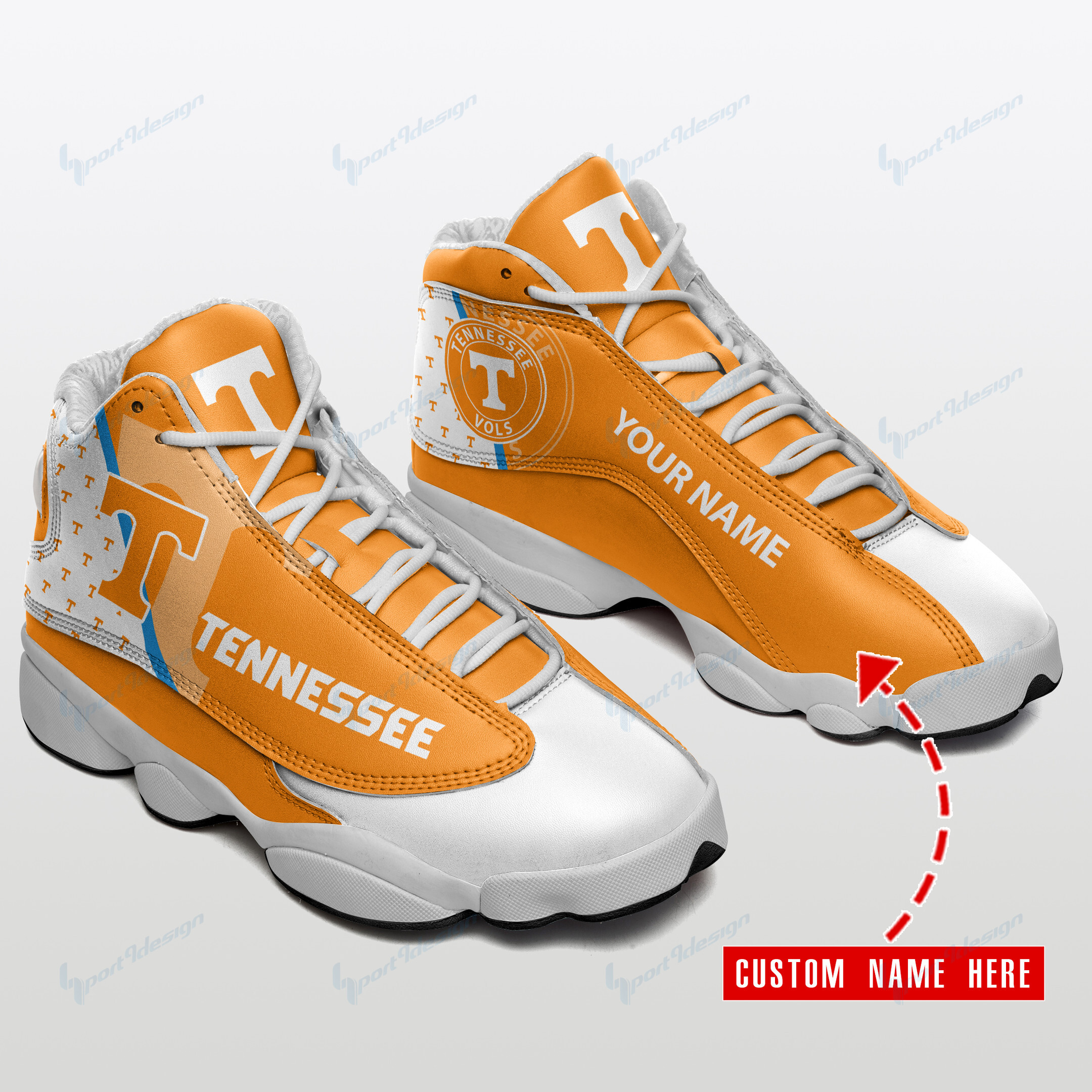 Tennessee Volunteers Ajd13 Sneakers Bg95